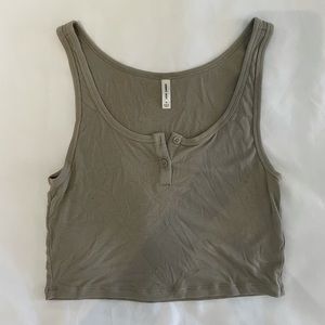 Aritzia Sunday Best Cropped Tank